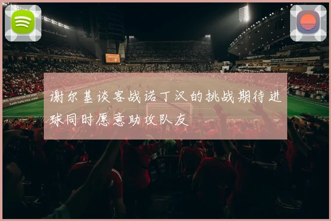谢尔基谈客战诺丁汉的挑战期待进球同时愿意助攻队友